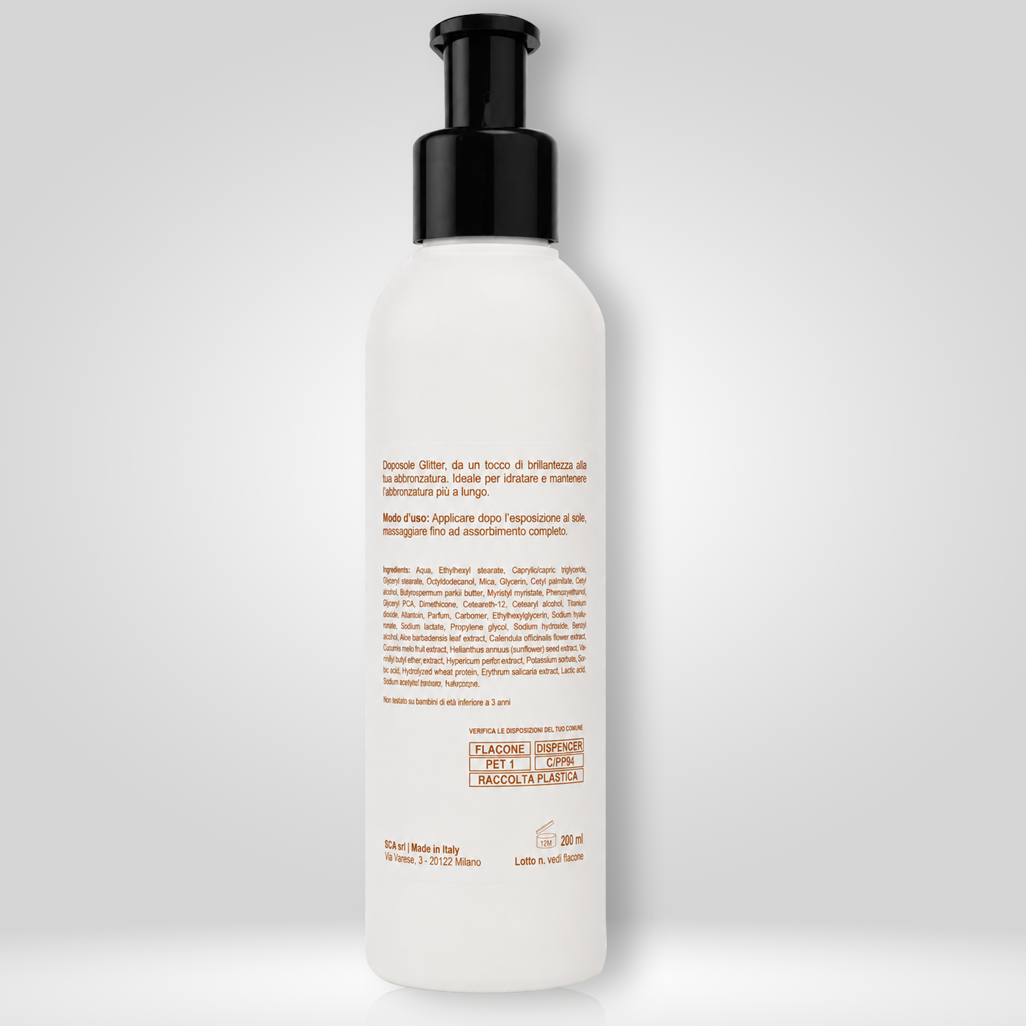 β¨ DOPOSOLE GLITTER β 200 ml - immagine 2