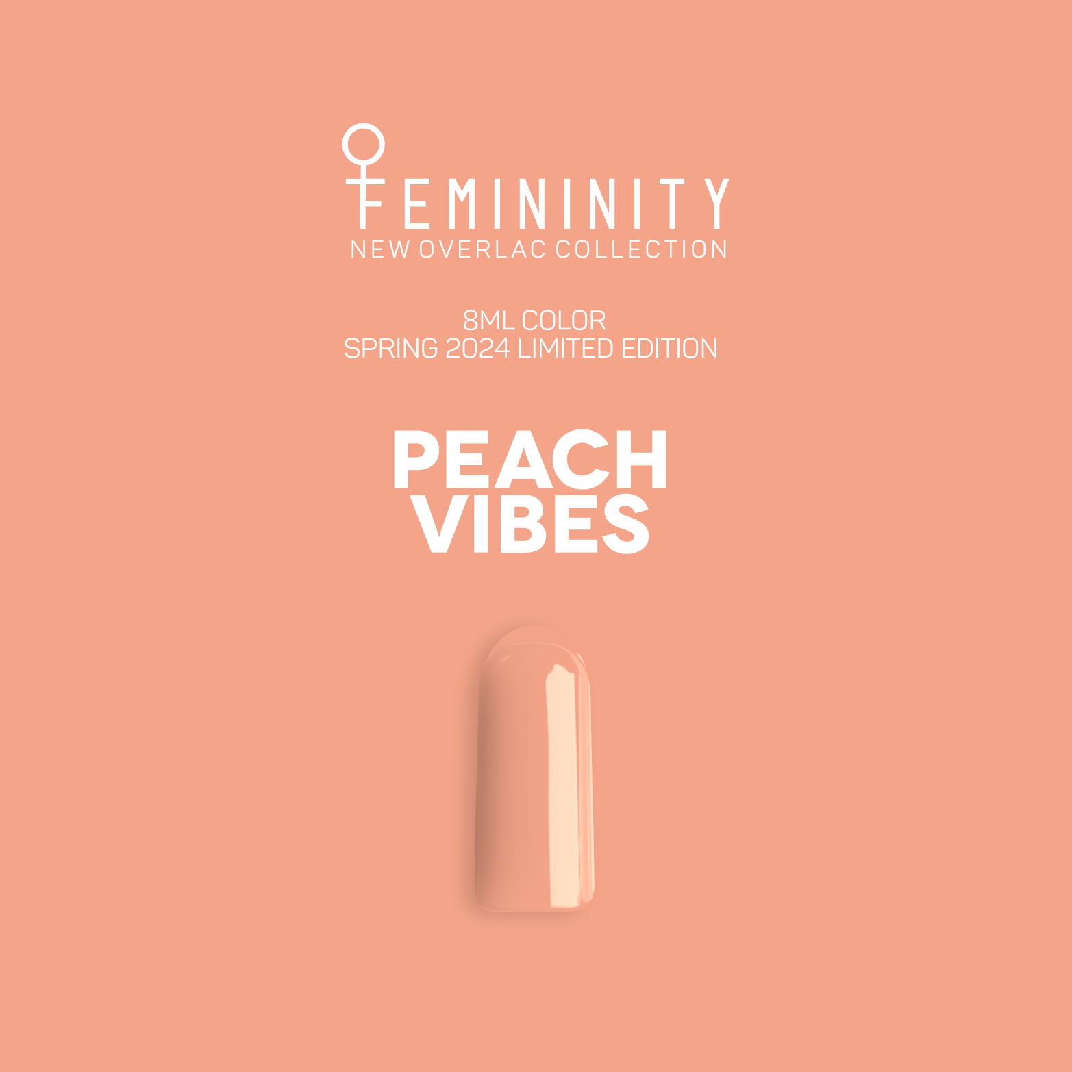 Overlac 8 ml Peach Vibes - immagine 2