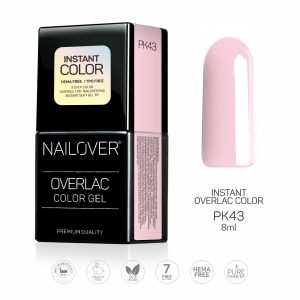 Gel Semipermanente Overlac Linea Rosa 8 ml