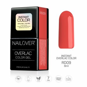 Gel Semipermanente Overlac Linea Rossa 8 ml