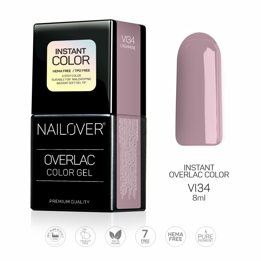 Gel Semipermanente Overlac Linea Viola 8 ml