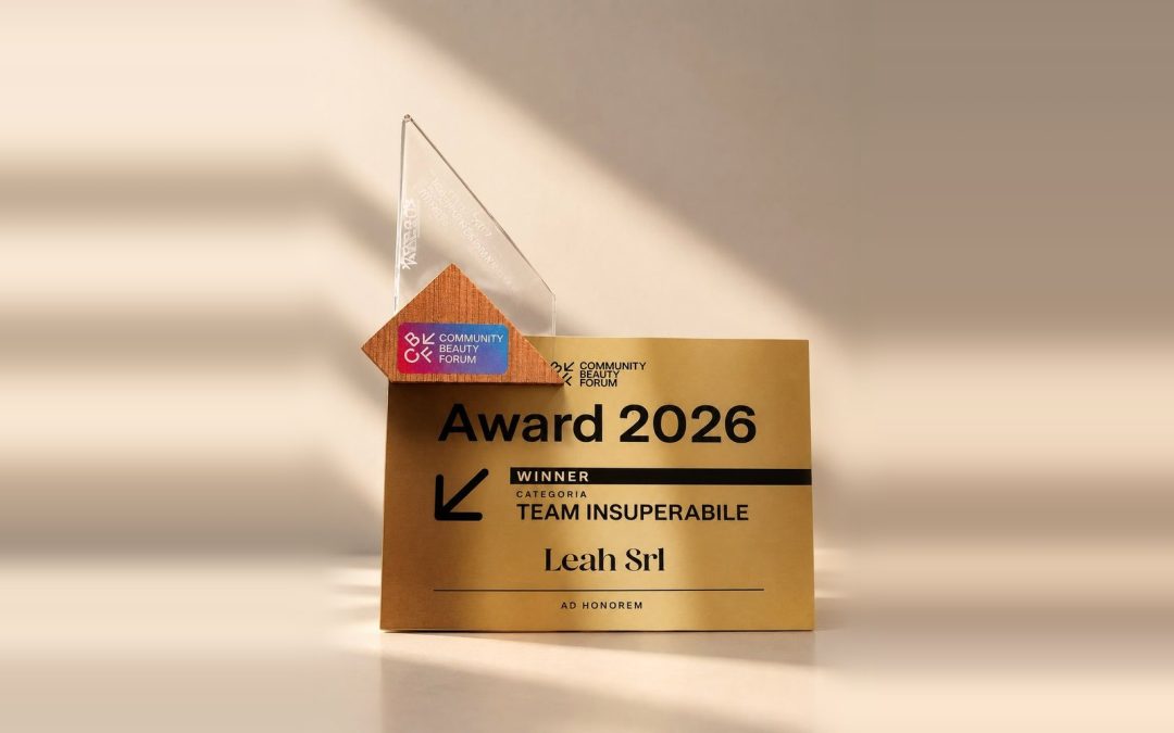 LEAH Atelier Hair & Beauty premiata al Community Beauty Forum 2026: Award «Team Insuperabile»