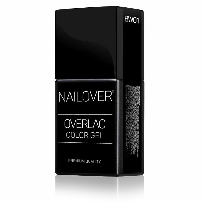 Overlac BW – Gel Semipermanente Linea Black and White 15 ml