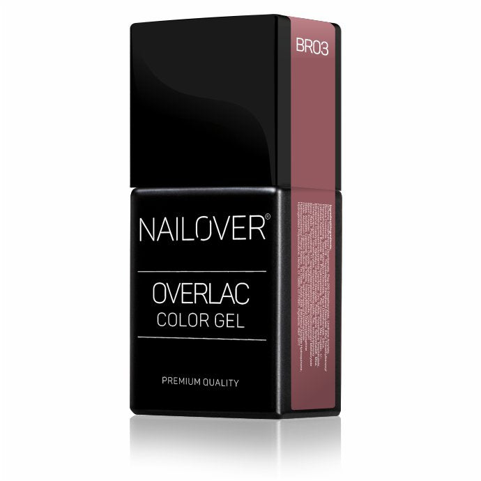 Overlac BR – Gel Semipermanente Linea Marrone 15 ml - immagine 3