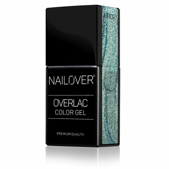 Overlac GR – Gel Semipermanente Linea Verde 15 ml - immagine 2