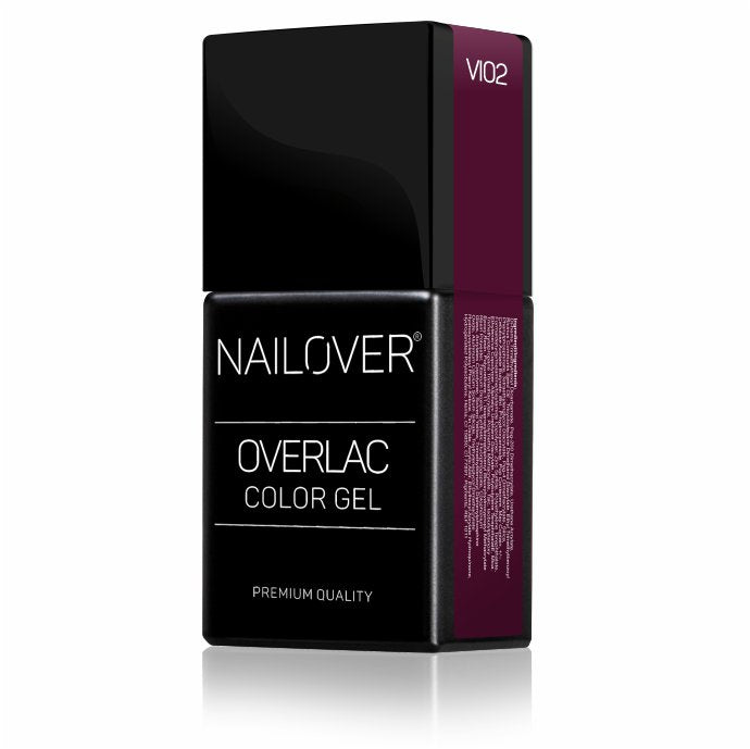 Overlac VI – Gel Semipermanente Linea Viola 15 ml - immagine 2