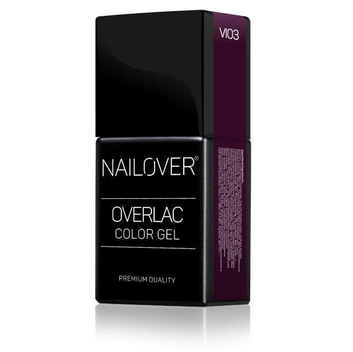 Overlac VI – Gel Semipermanente Linea Viola 15 ml - immagine 3