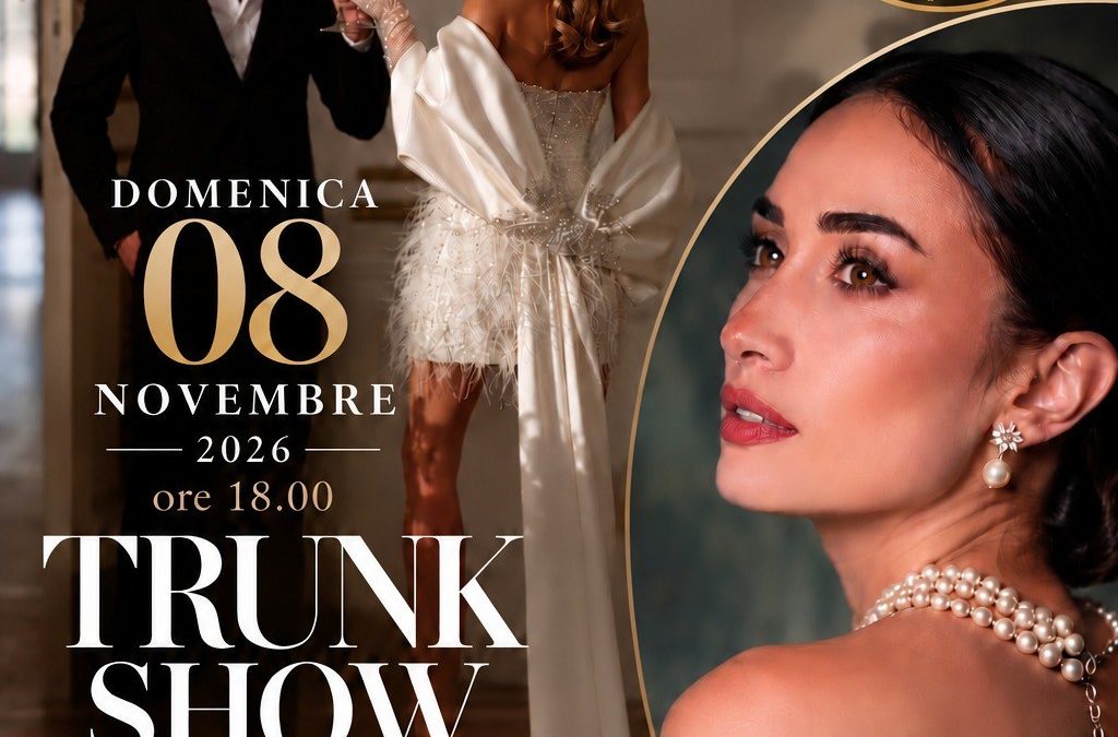 LEAH firma l’hair styling del Trunk Show di Angela Maffeo – Le Spose di Angy